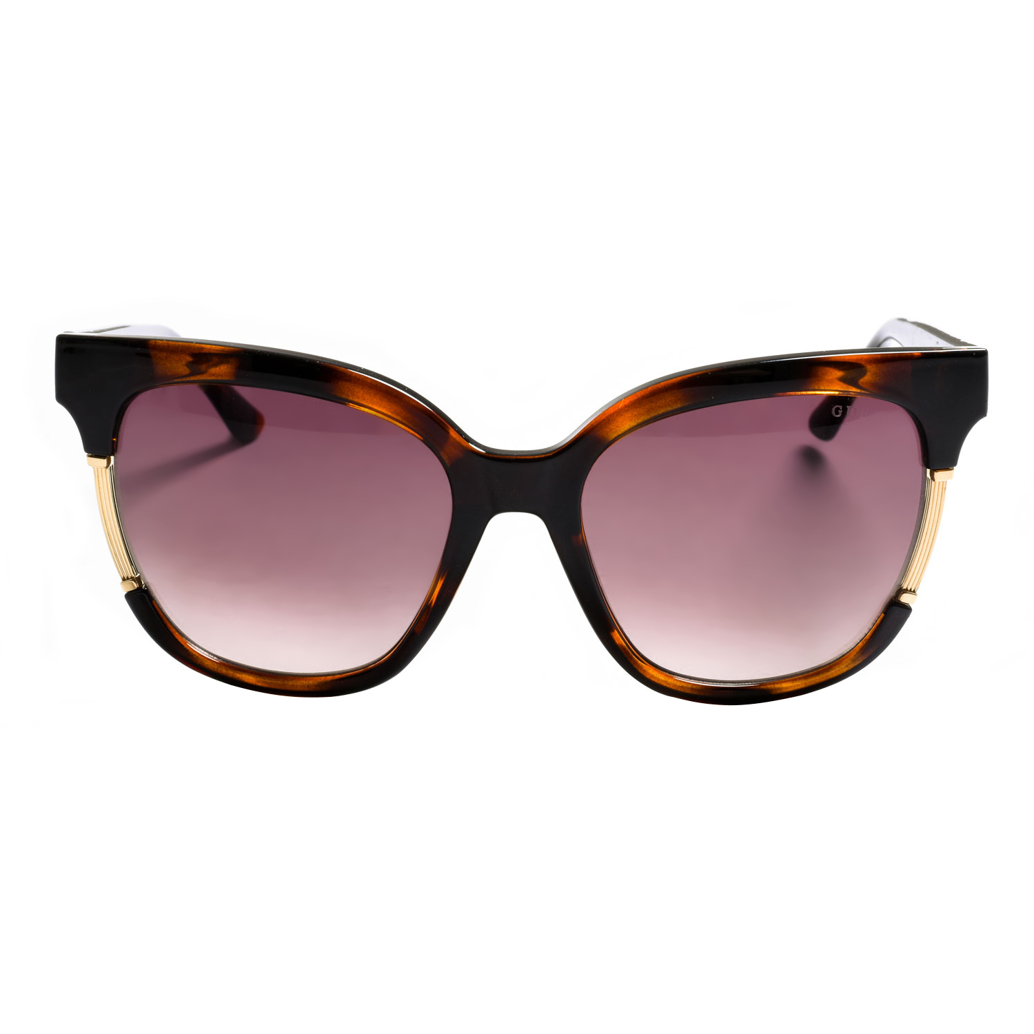 Guess Womenss butterfly-shaped acetate sunglasses GU7726 - Brown - One Size