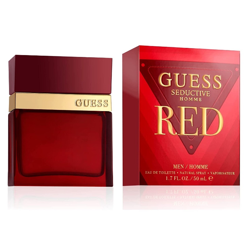 Guess Mens Seductive Red For Men Eau De Toilette 100ml - One Size