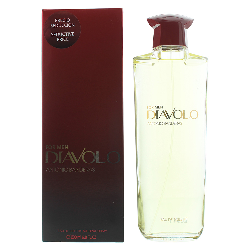 Antonio Banderas Mens Diavolo Eau de Toilette 200ml - One Size