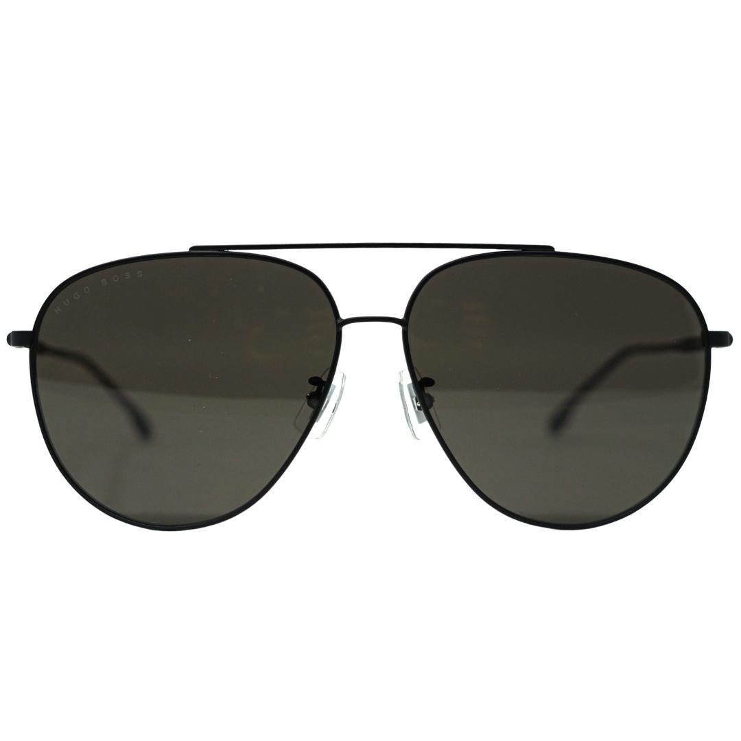 Hugo Boss Mens 1296/F/S 003 IR Black Sunglasses material_metal1 - One Size