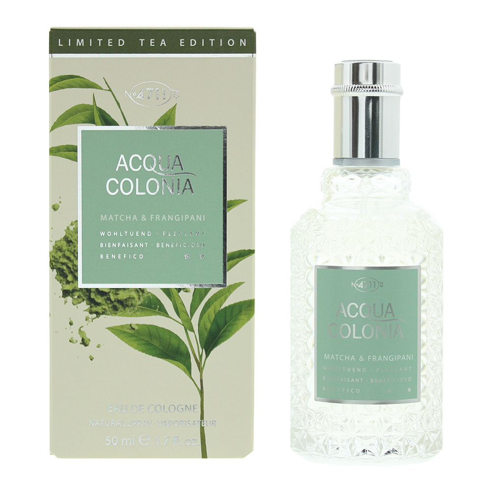 4711 Unisex Acqua Colonia Matcha & Frangipani Eau De Cologne 50ml - One Size