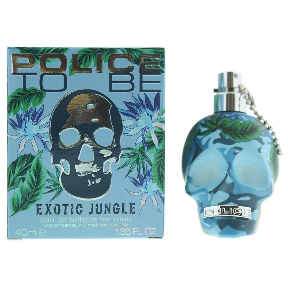 Police Mens To Be Exotic Jungle For Man Eau de Toilette 40ml Spray - NA - One Size