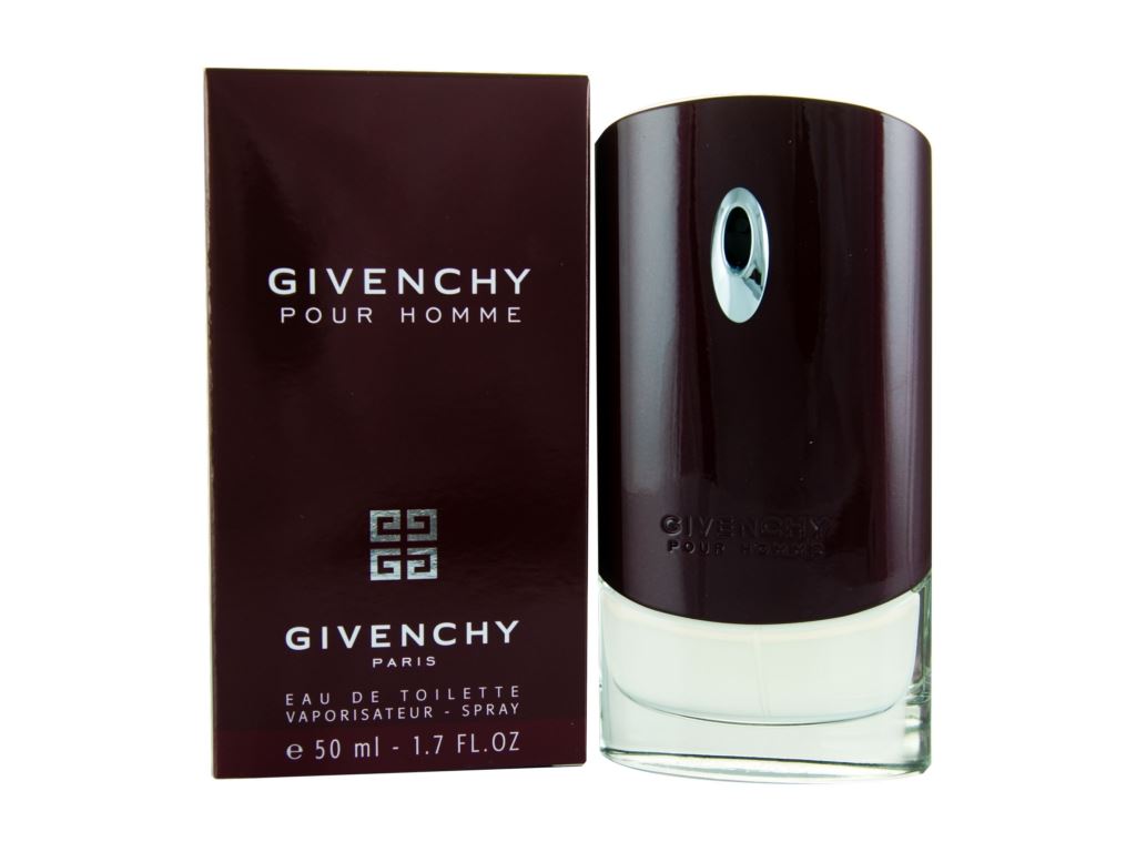 Givenchy Mens Pour Homme Eau de Toilette 50ml Spray For Him - Orange - One Size