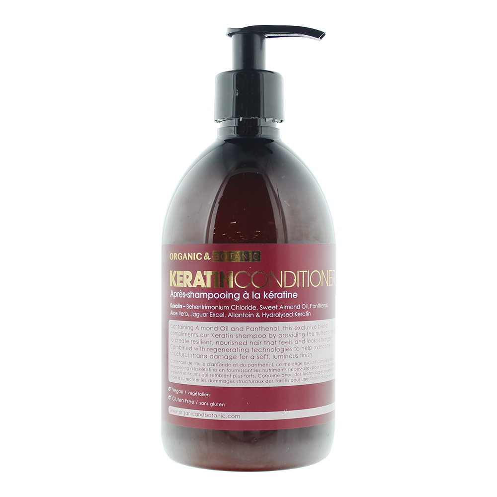 Organic & Botanic Unisex Keratin Conditioner 500ml - NA - One Size