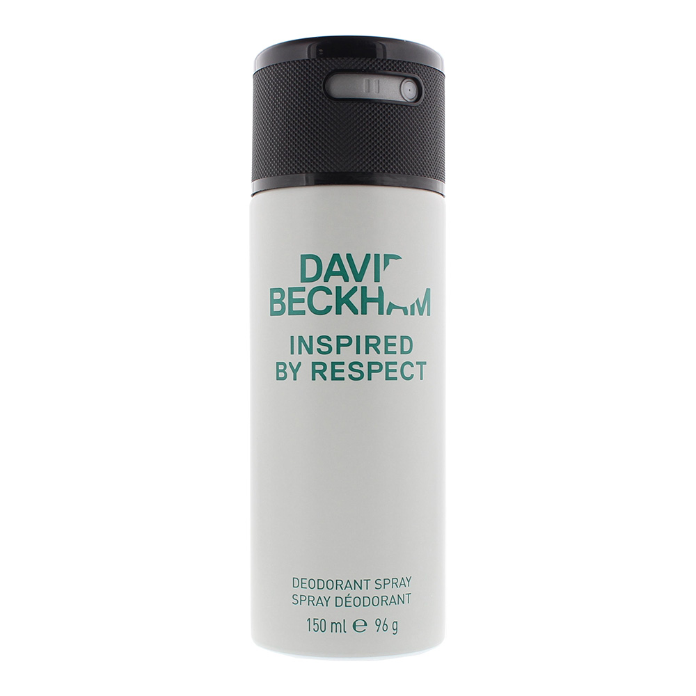 David Beckham Mens Inspired By Respect Deodorant Spray 150ml - NA - One Size