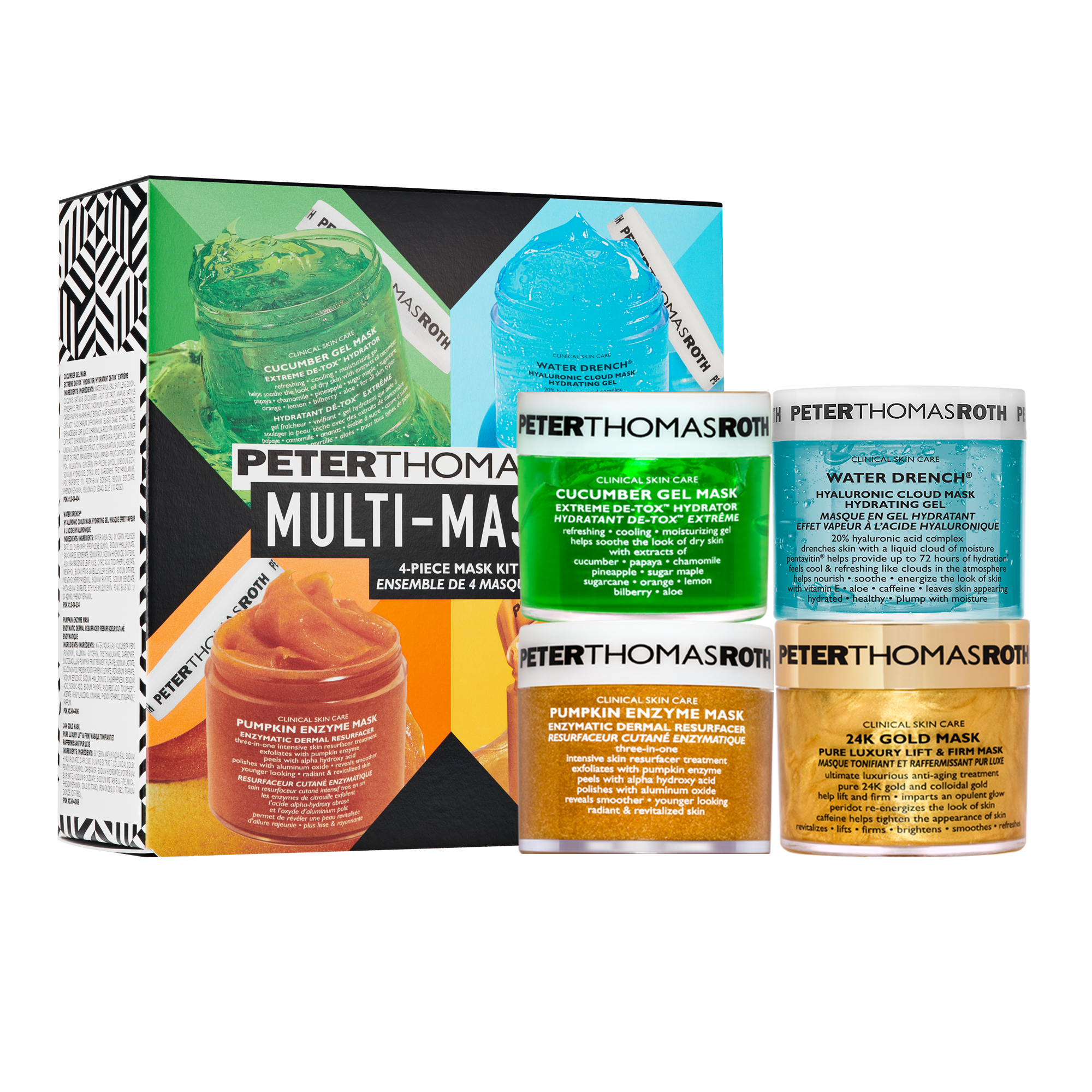 Peter Thomas Roth Unisex Mask Collection 4-piece Kit - One Size