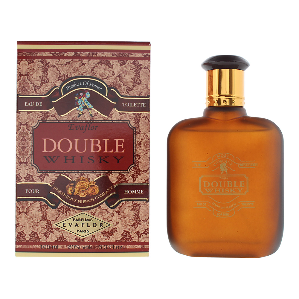 Evaflor Mens Double Whisky Eau De Toilette 100ml - One Size