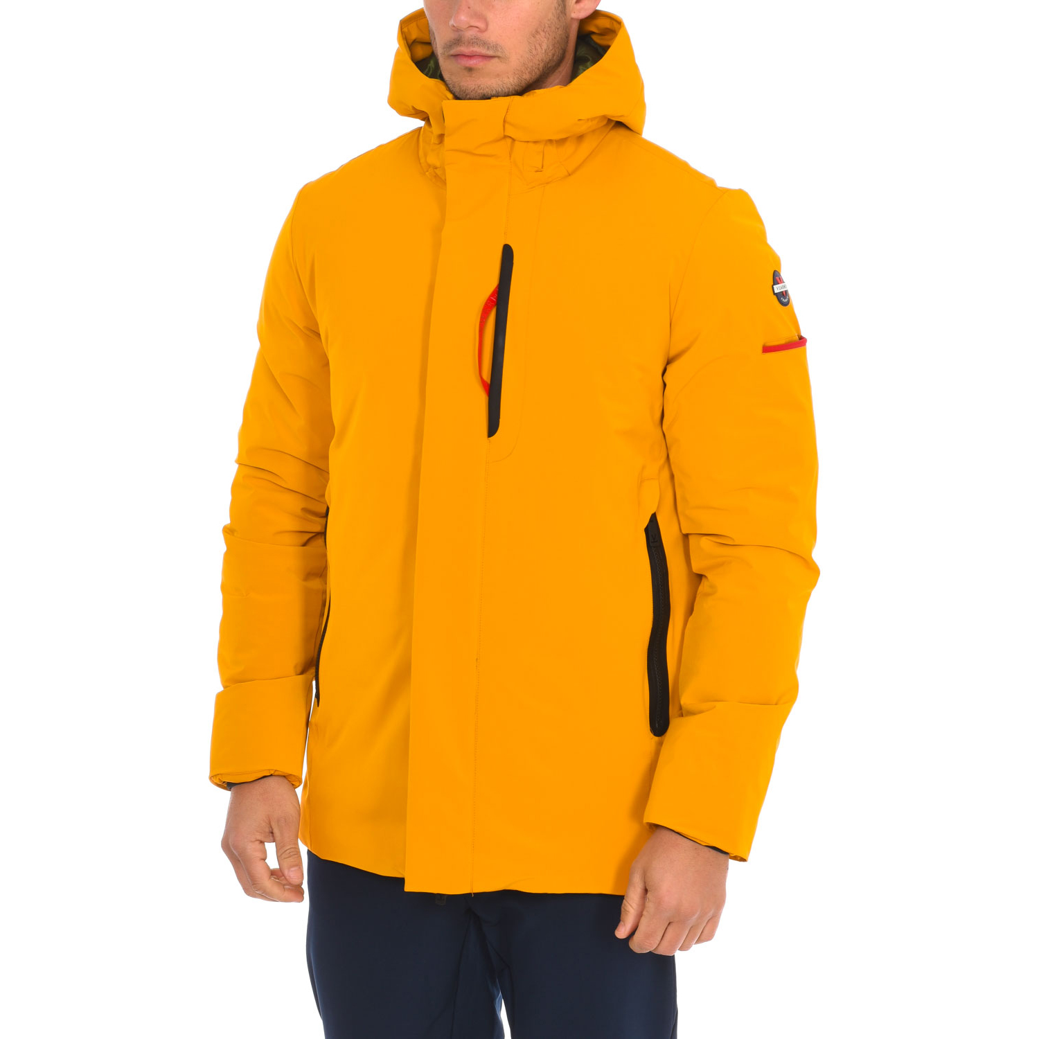 Vuarnet SMF21410 Mens waterproof jacket - Orange - Size Medium