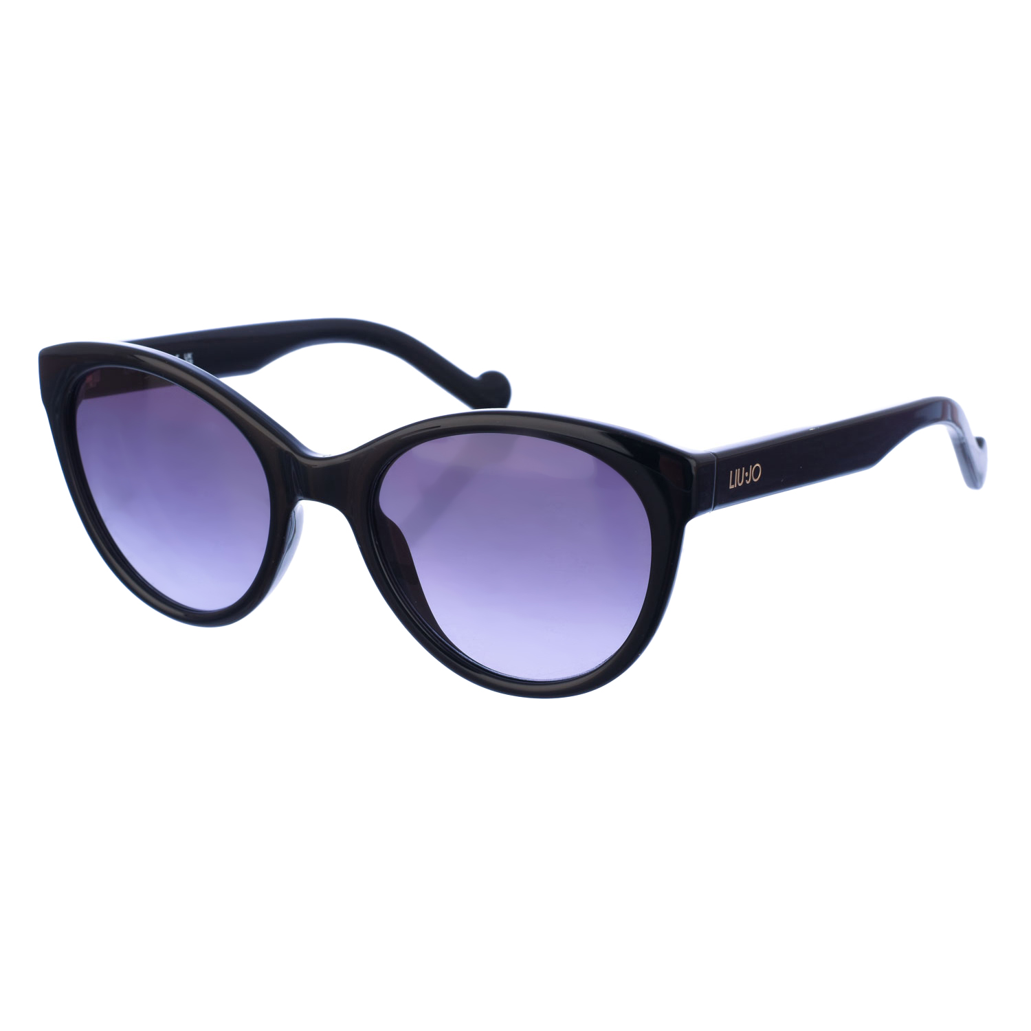 Liu Jo Womens Oval Butterfly Shaped Acetate Sunglasses LJ711S Women - Black - One Size