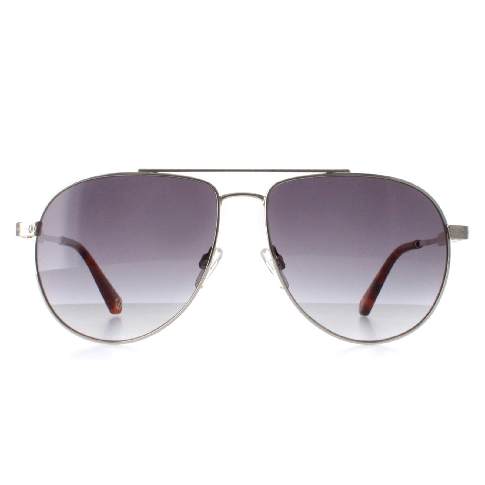 Ted Baker Aviator Mens Gold Grey Gradient TB1691 Maeve Metal - One Size