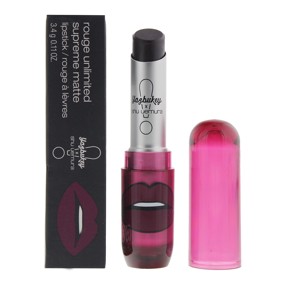 Shu Uemura Unisex Rouge Unlimited Supreme Matte Yazbukey Grape Jam Lipstick 3.4g - NA - One Size