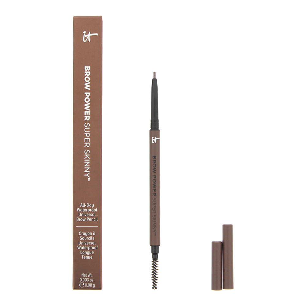 It Cosmetics Unisex Brow Power Super Skinny Eyebrow Pencil 1.2g - Universal Medium Brown - One Size