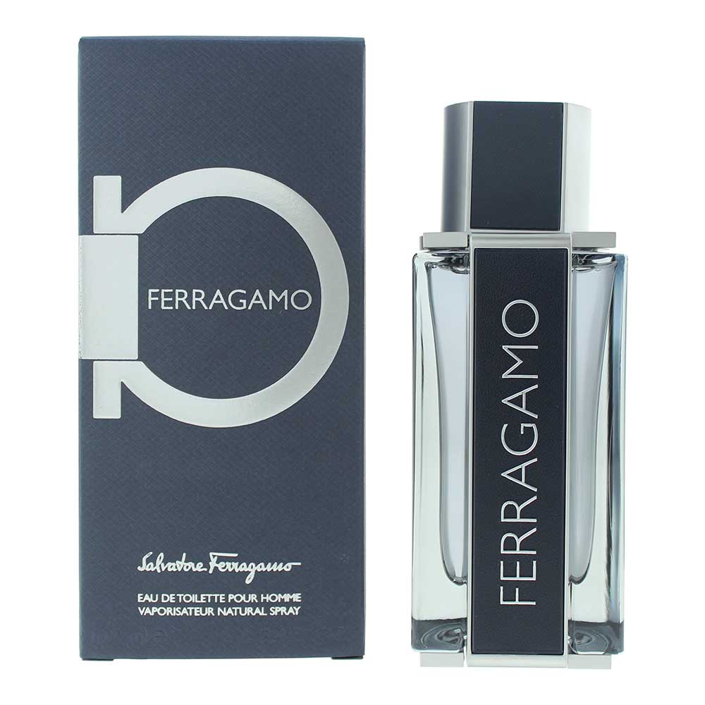 Salvatore Ferragamo Mens Men Eau de Toilette 100ml Spray for Him - One Size