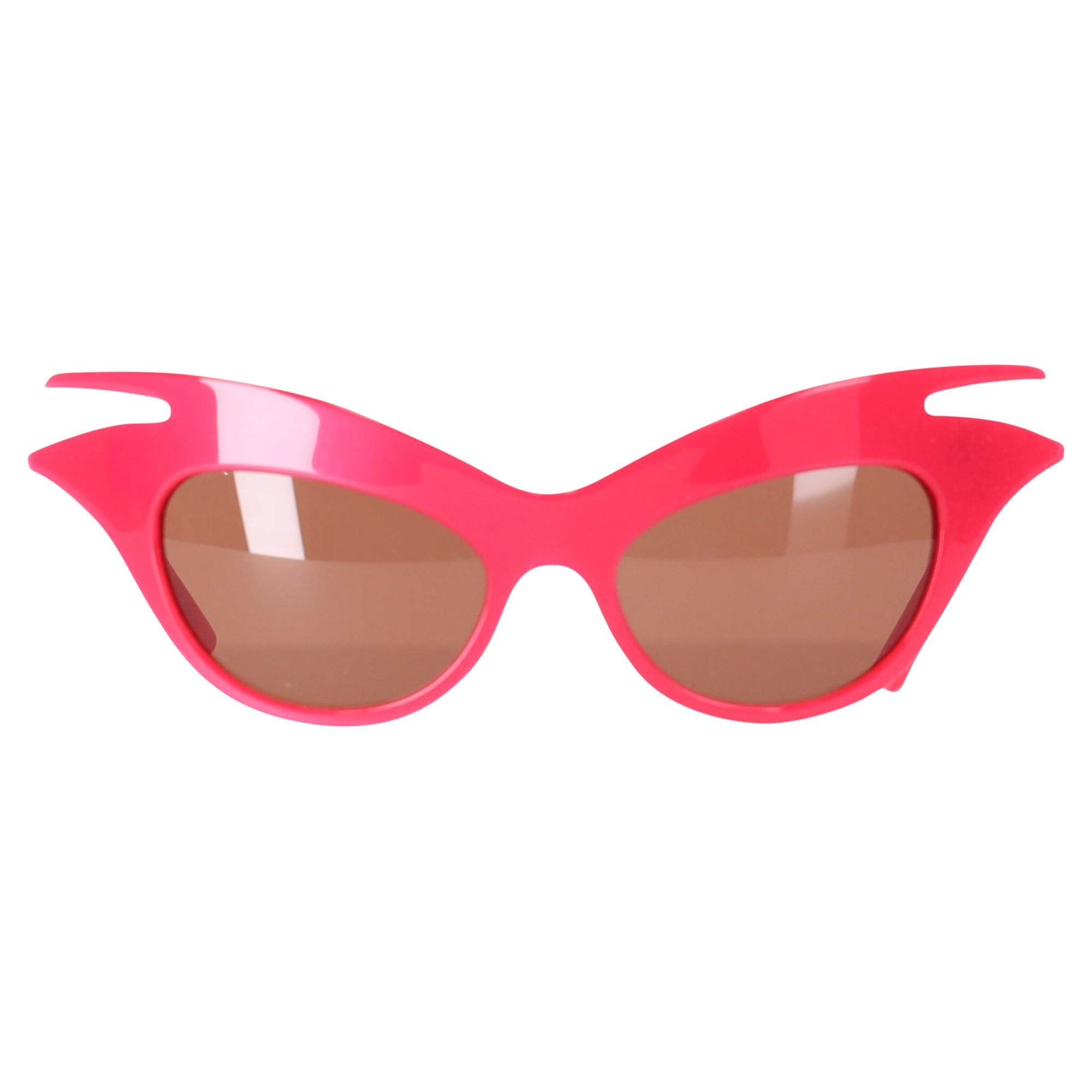 Dior Pre-owned Womens Miss Cherie Limited Edition Cat Eye Sunglasses in Red Acetate - One Size