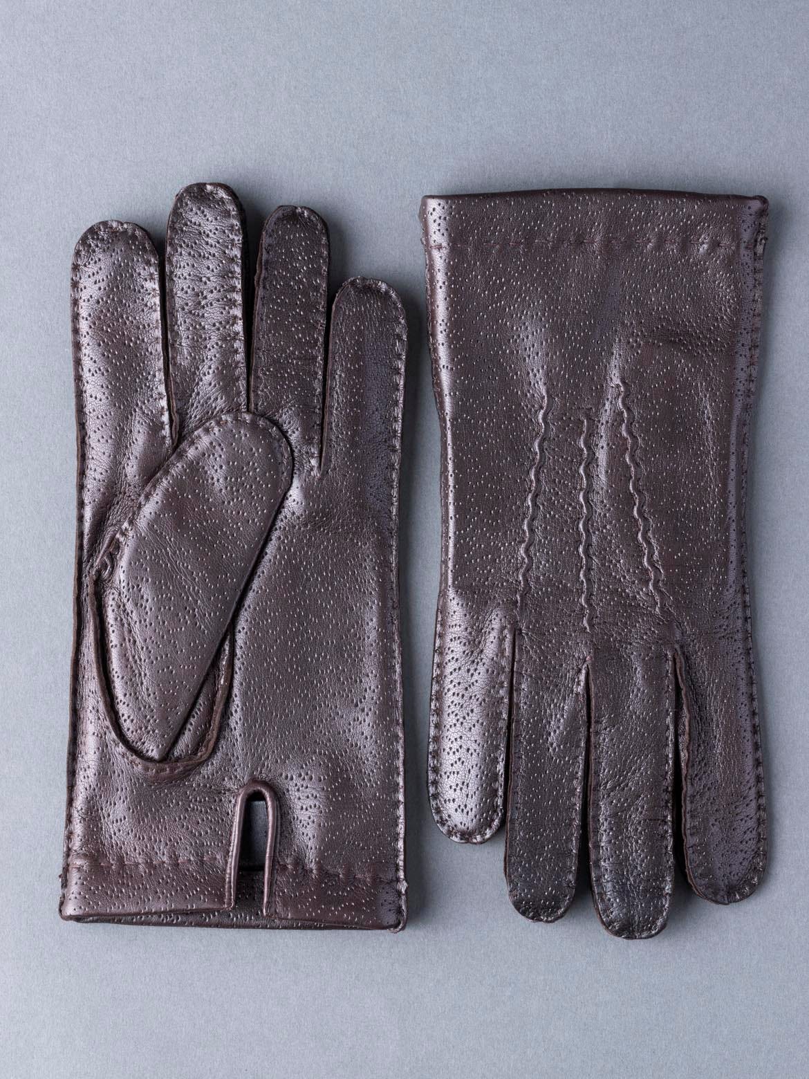 Lakeland Leather Mens Phil Gloves in Brown - Size X-Large