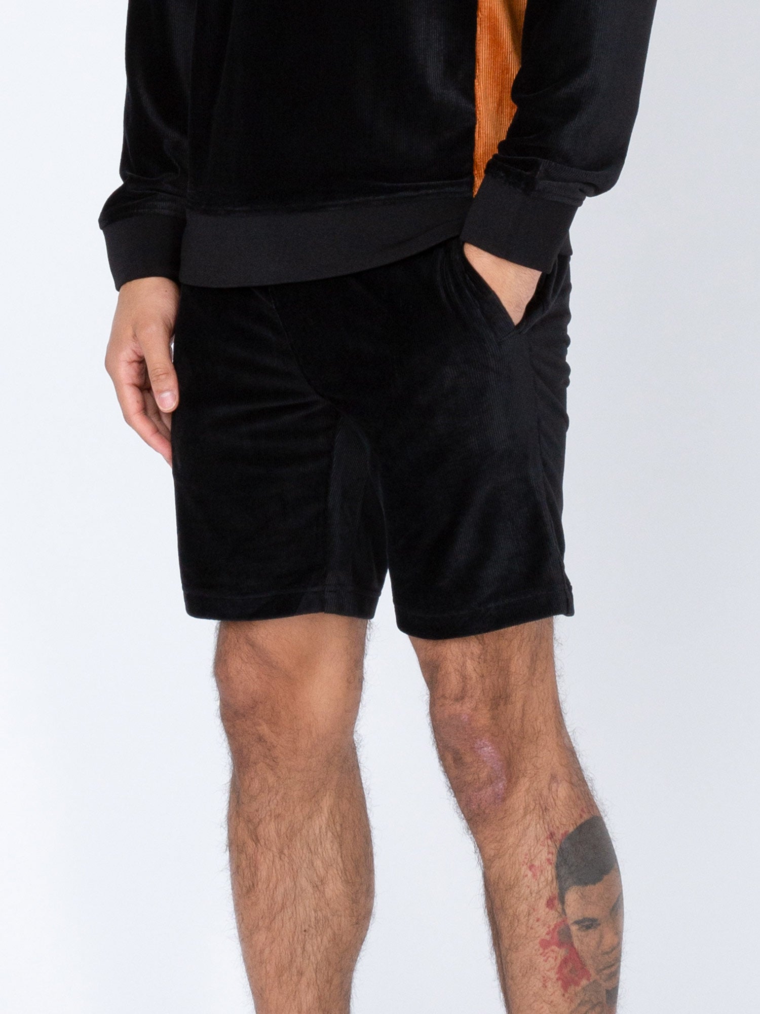 Luke 1977 Mens Galip Dede Shorts in Black - Size 3XL