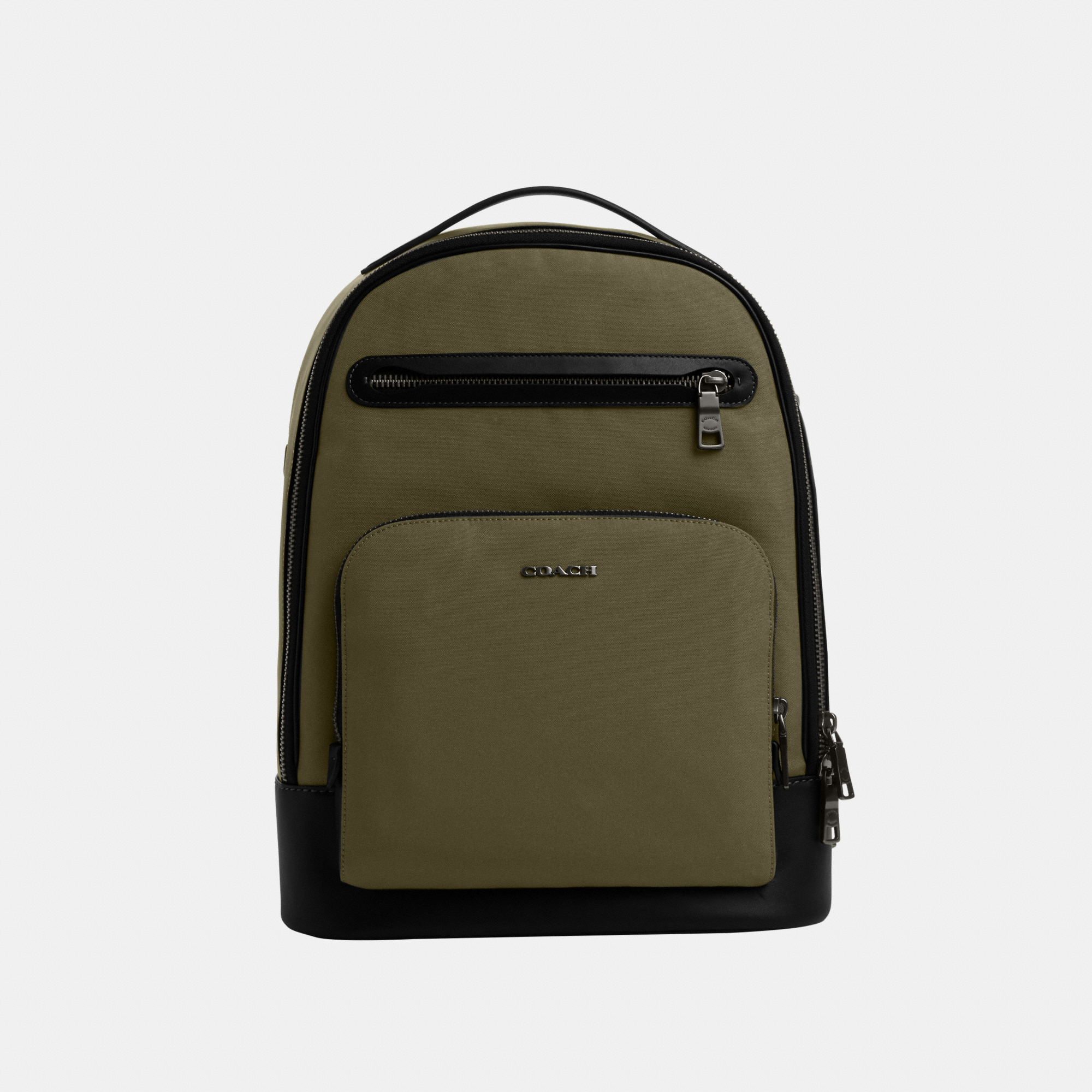 Coach Mens Ethan Backpack in Mixed Material Bag - Green - One Size