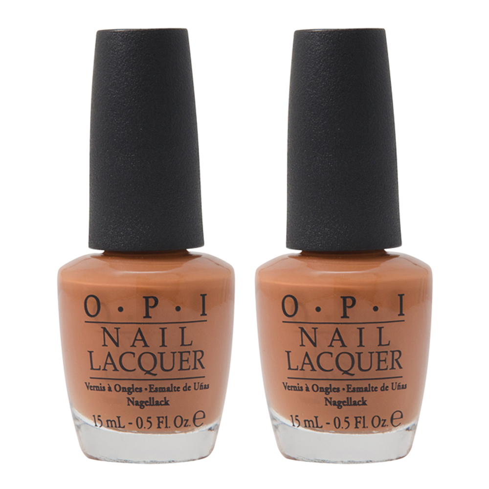 OPI Womens Nail Polish 15ml A-Piers To Be Tan NLF53 x 2 - One Size