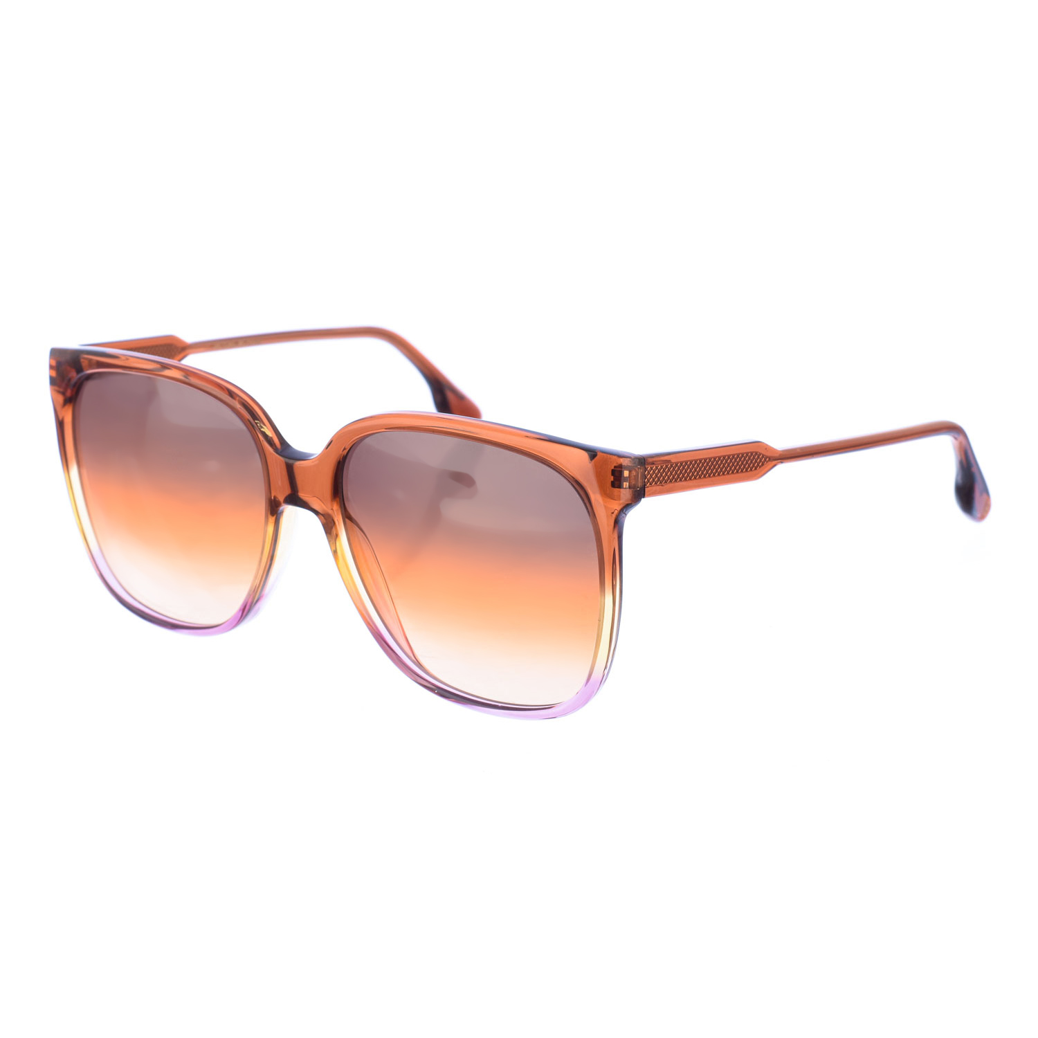 Victoria Beckham Womens Oval shaped sunglasses VB610SCB women - Brown - One Size