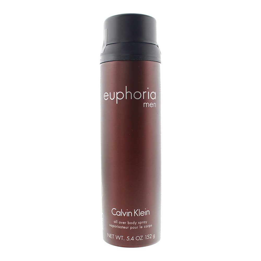 Calvin Klein Mens Euphoria Men Body Spray 152g - Black - One Size