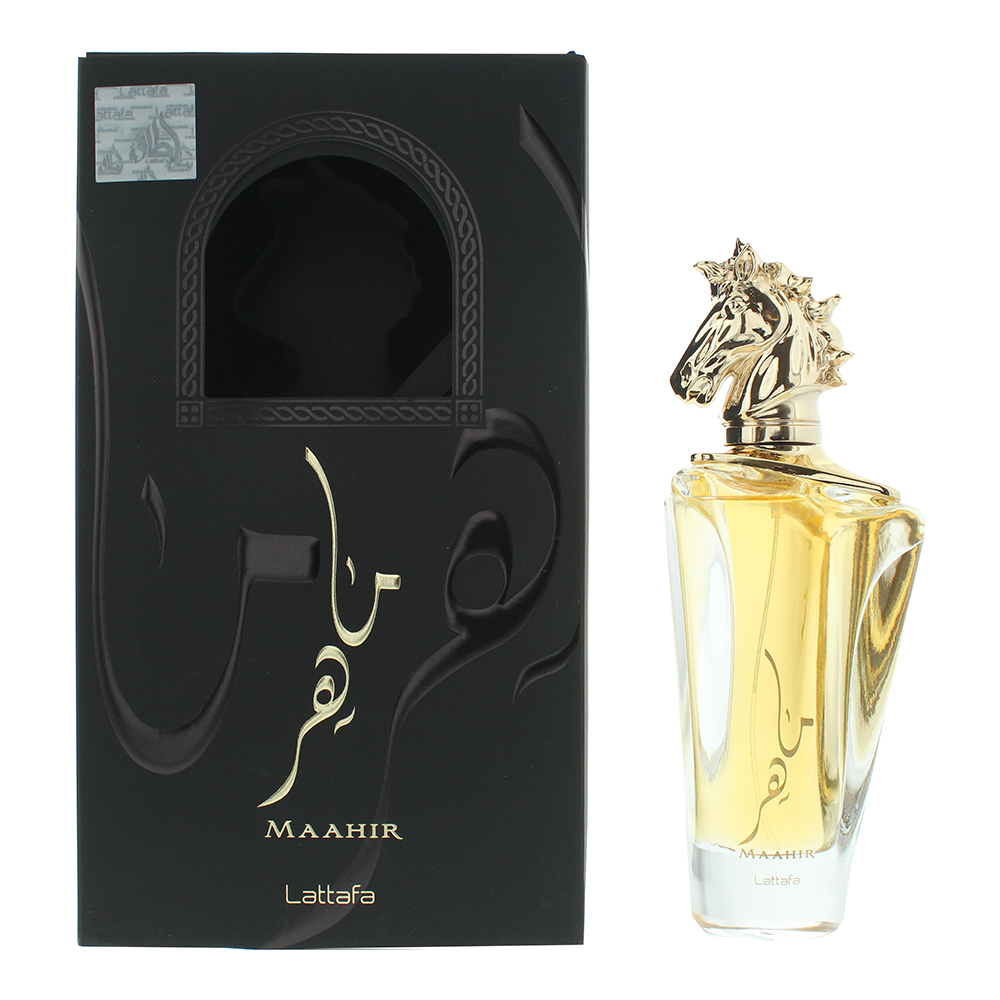 Lattafa Unisex Maahir Eau de Parfum 100ml - Peach - One Size