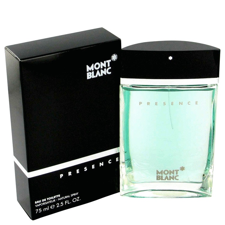 Mont Blanc Mens Presence Eau de Toilette 75ml Spray For Him - NA - One Size