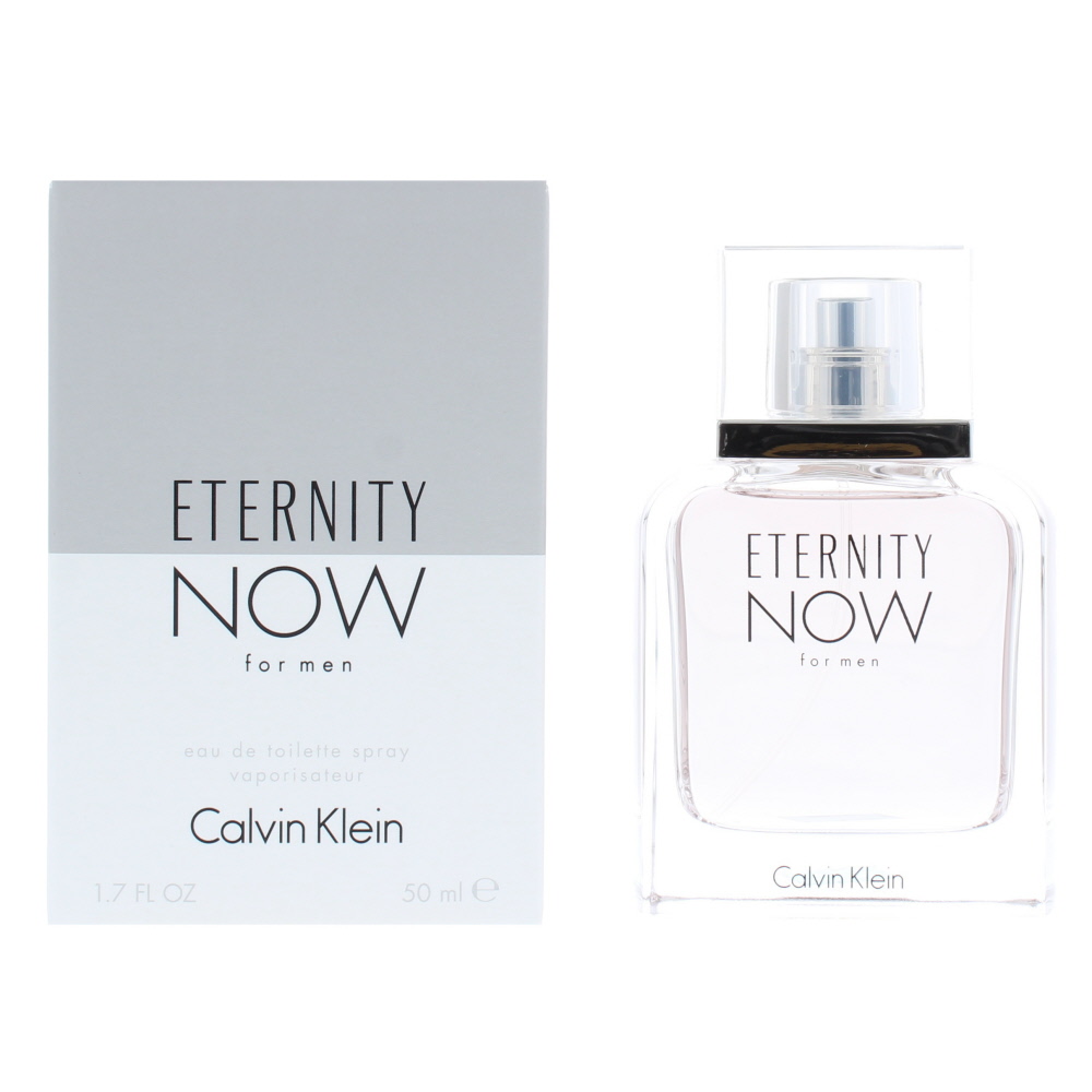 Calvin Klein Mens Eternity Now For Men Eau de Toilette 50ml Spray For Him - NA - One Size