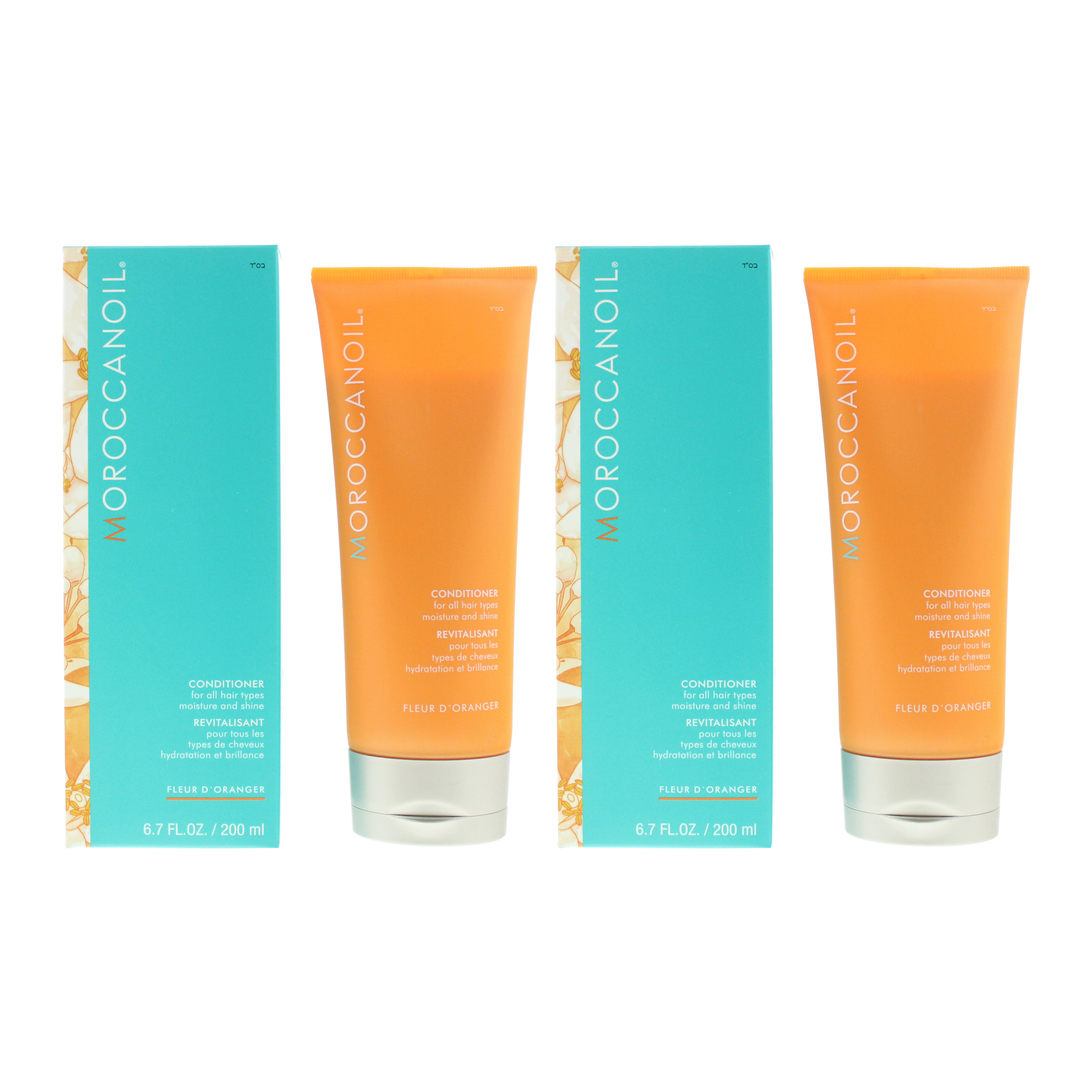 Moroccanoil Womens Fleur D'Oranger Conditioner 200ml x 2 - One Size