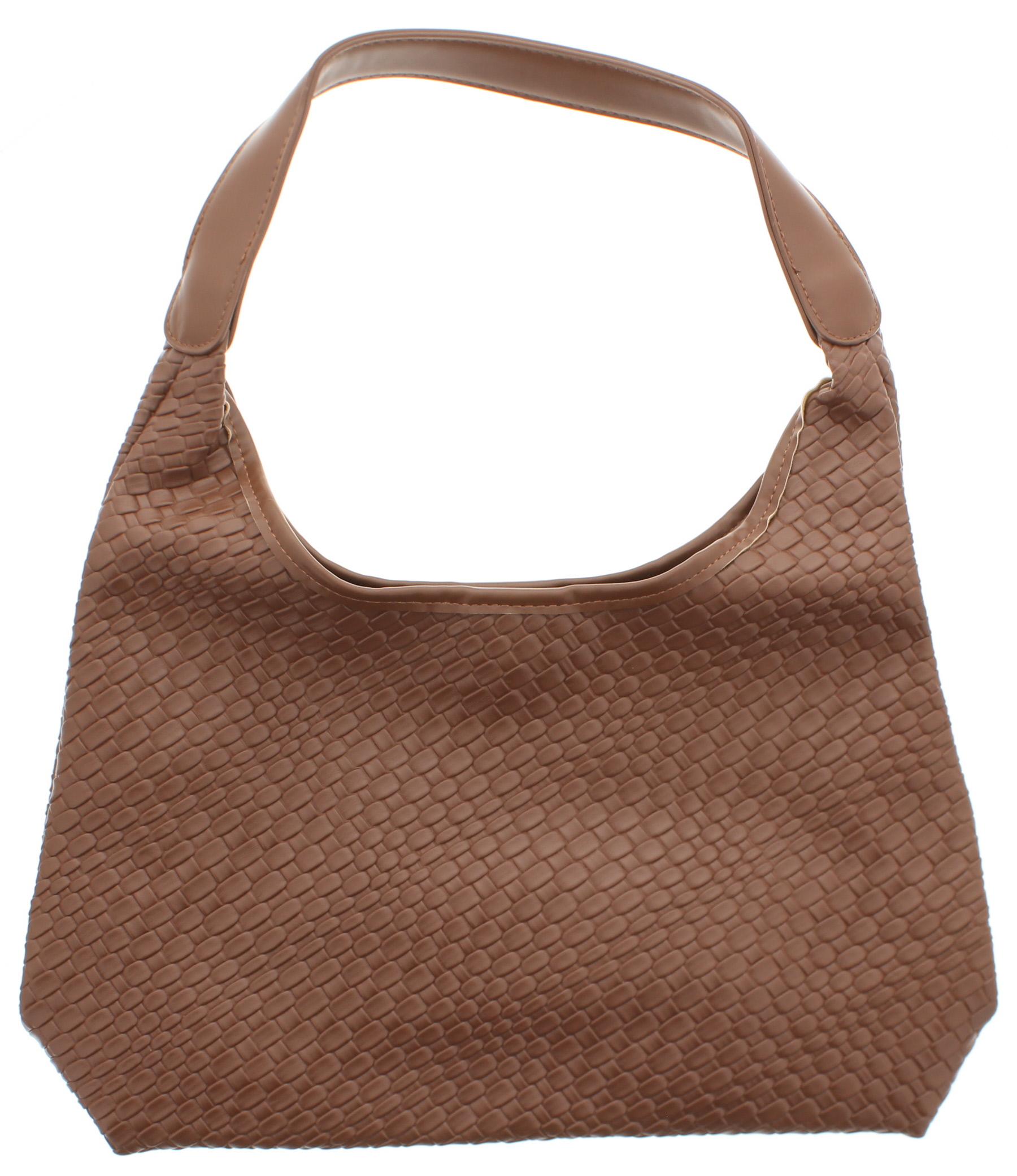 Wynsors Womens Slouch Hobo Bag Erica Zip Fastening chestnut - Tan - One Size