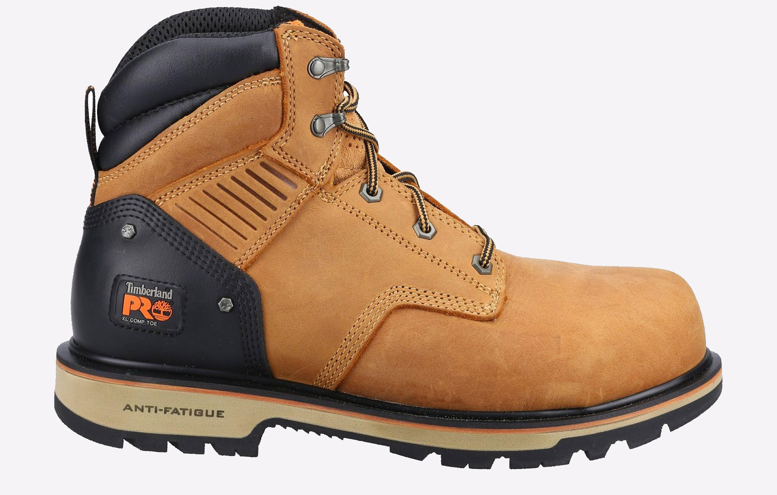 Timberland Pro Mens Ballast Safety Boots - Tan Mixed Material - Size UK 12