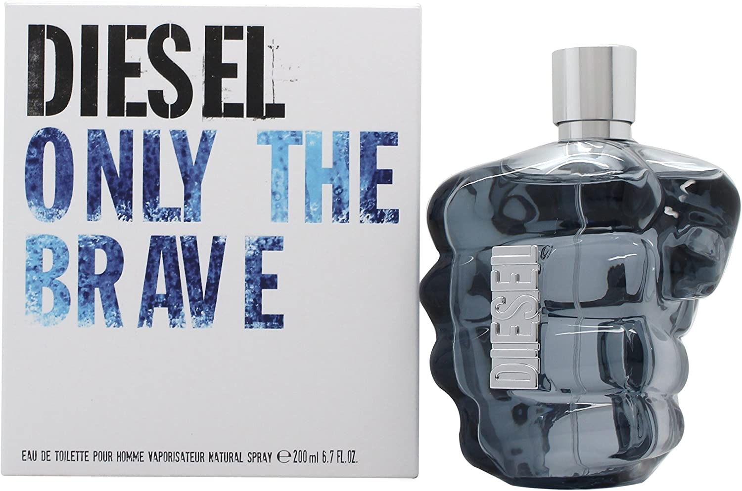 Diesel Mens Only The Brave Eau de Toilette 200ml Spray - One Size