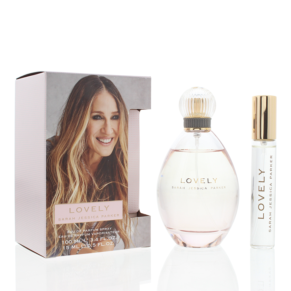 Sarah Jessica Parker Womens Lovely Eau de Parfum 100ml + Eau de 15ml Gift Set - One Size