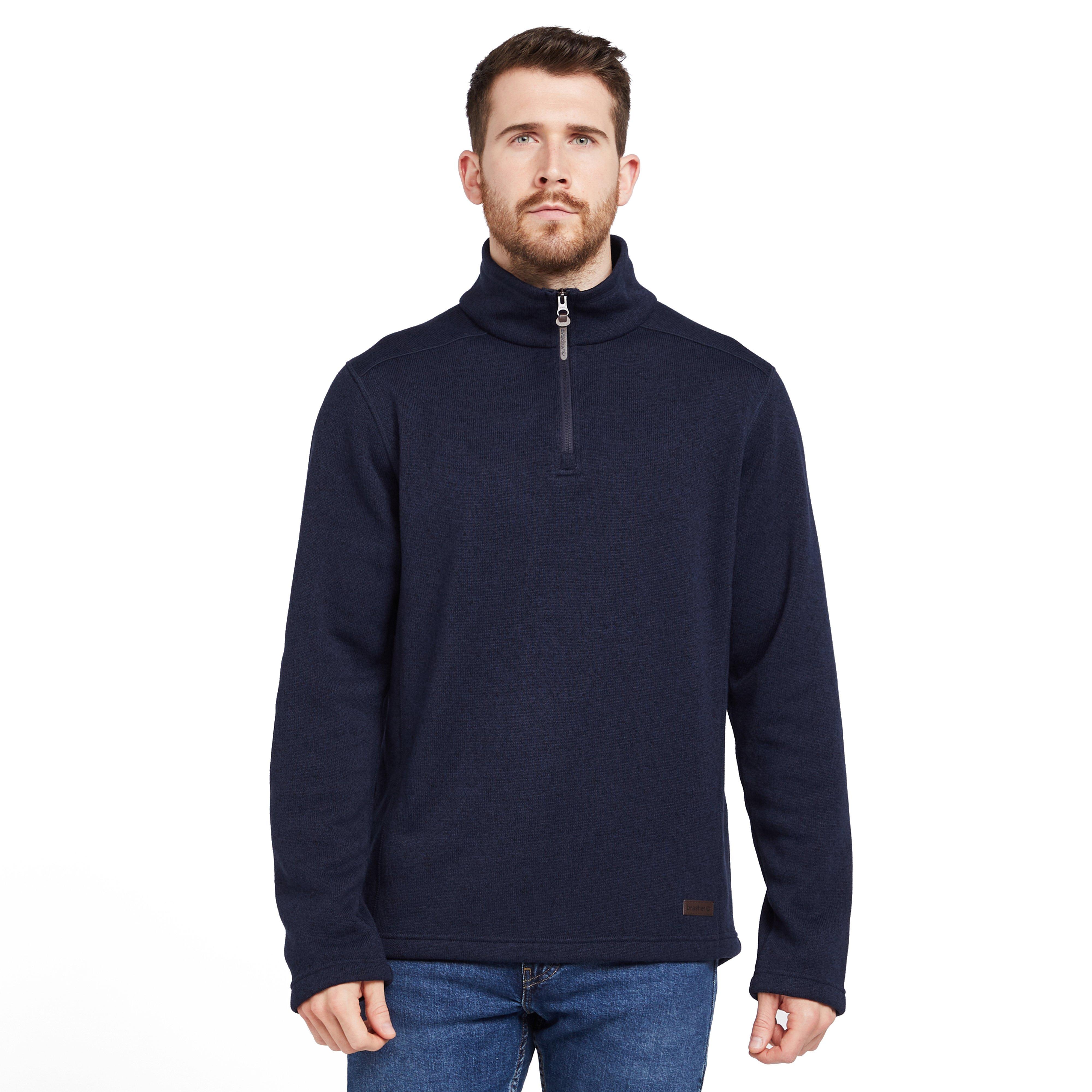 Brasher Mens Rydal III Full Zip Mid-weight Fleece Jacket - Navy - Size 2XL