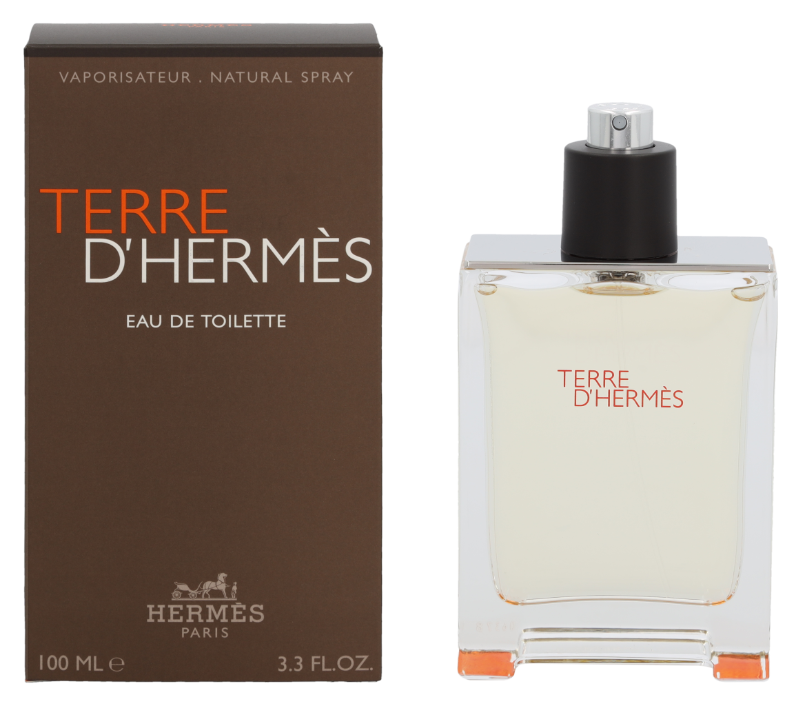 Hermes Mens Hermès Terre D'hermès Eau De Toilette 100ml - Orange - One Size