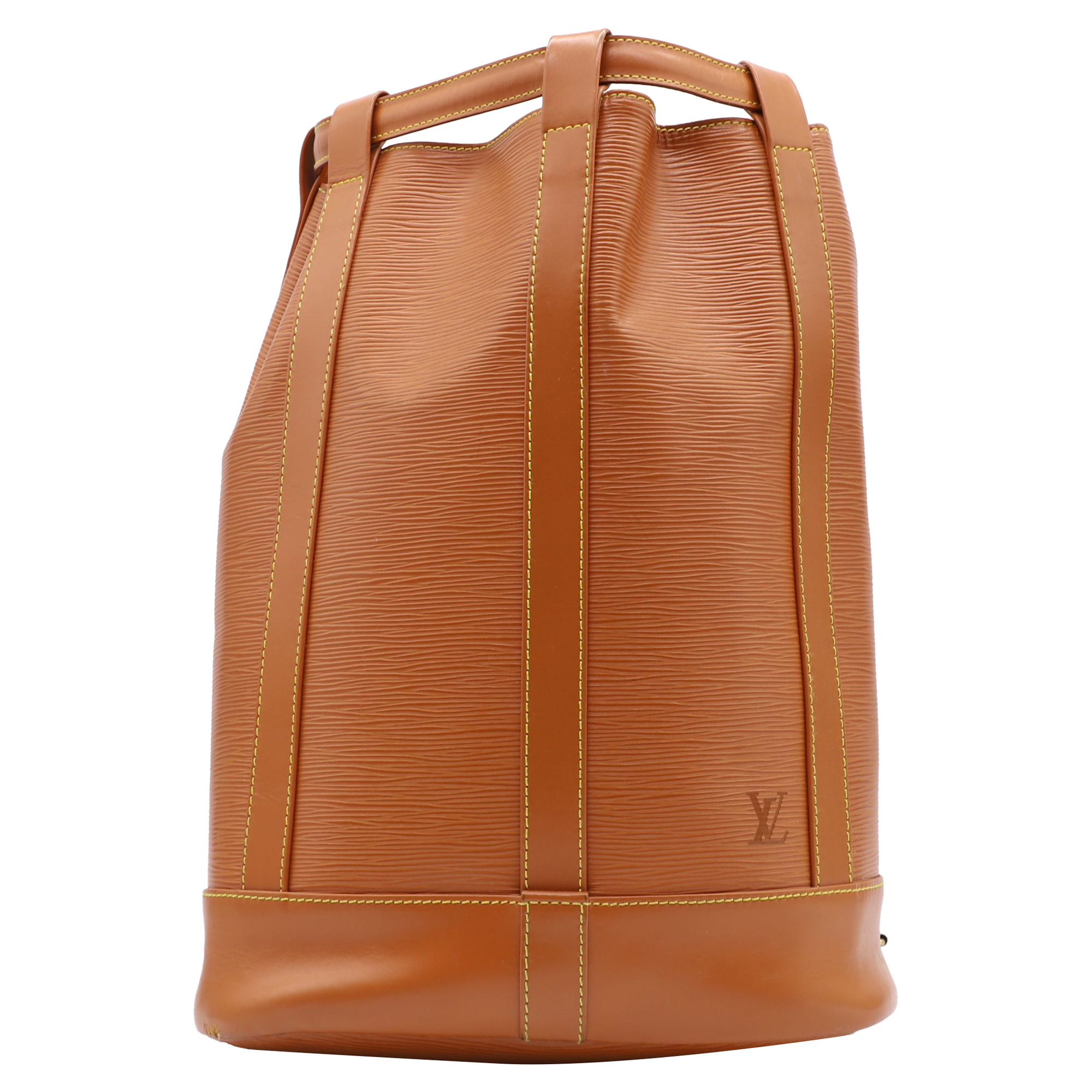 Louis Vuitton Pre-owned Womens Vintage Tan Epi leather backpack material_Leather - One Size