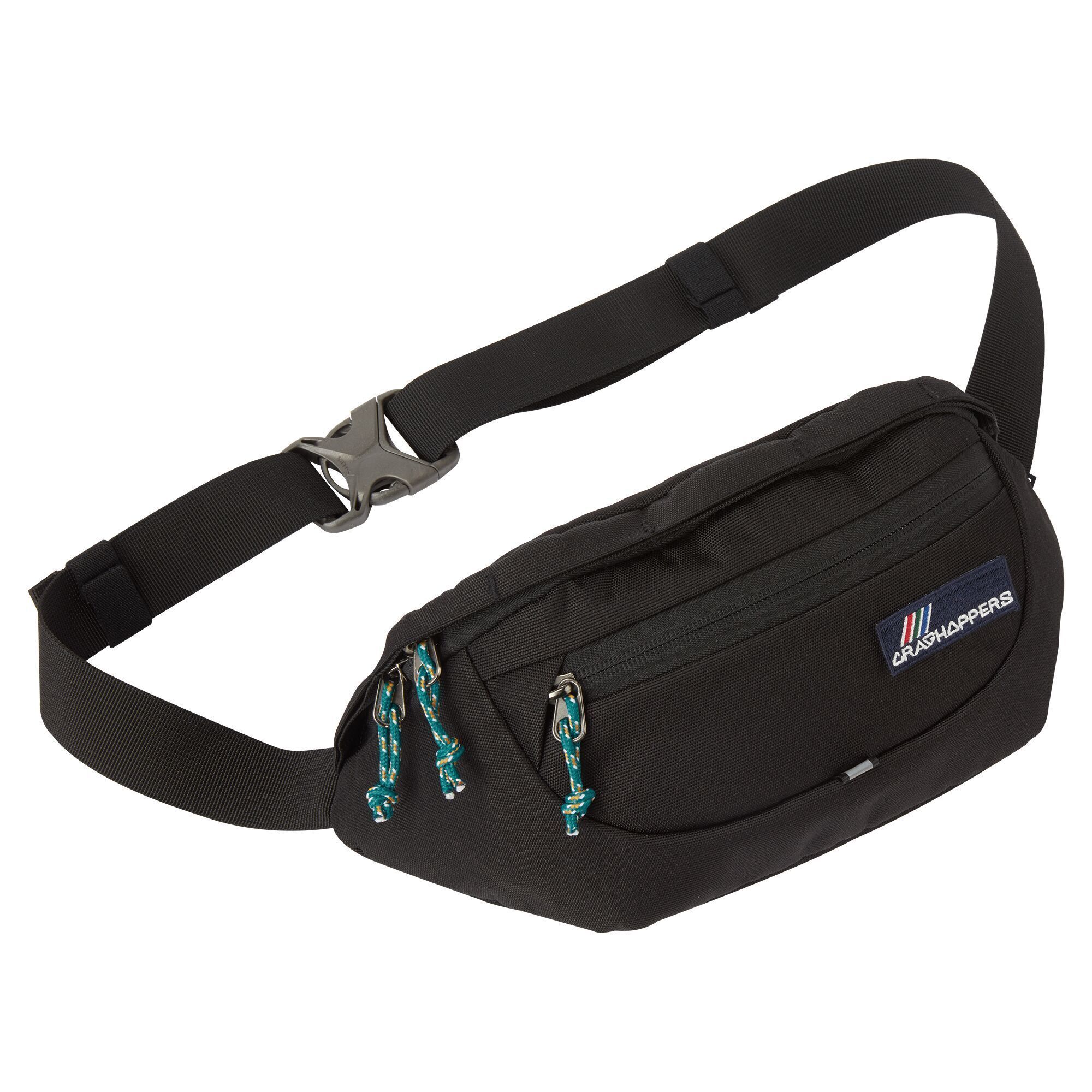 Craghoppers Unisex Kiwi Classic 1.5L Waist Bag (Black) - One Size