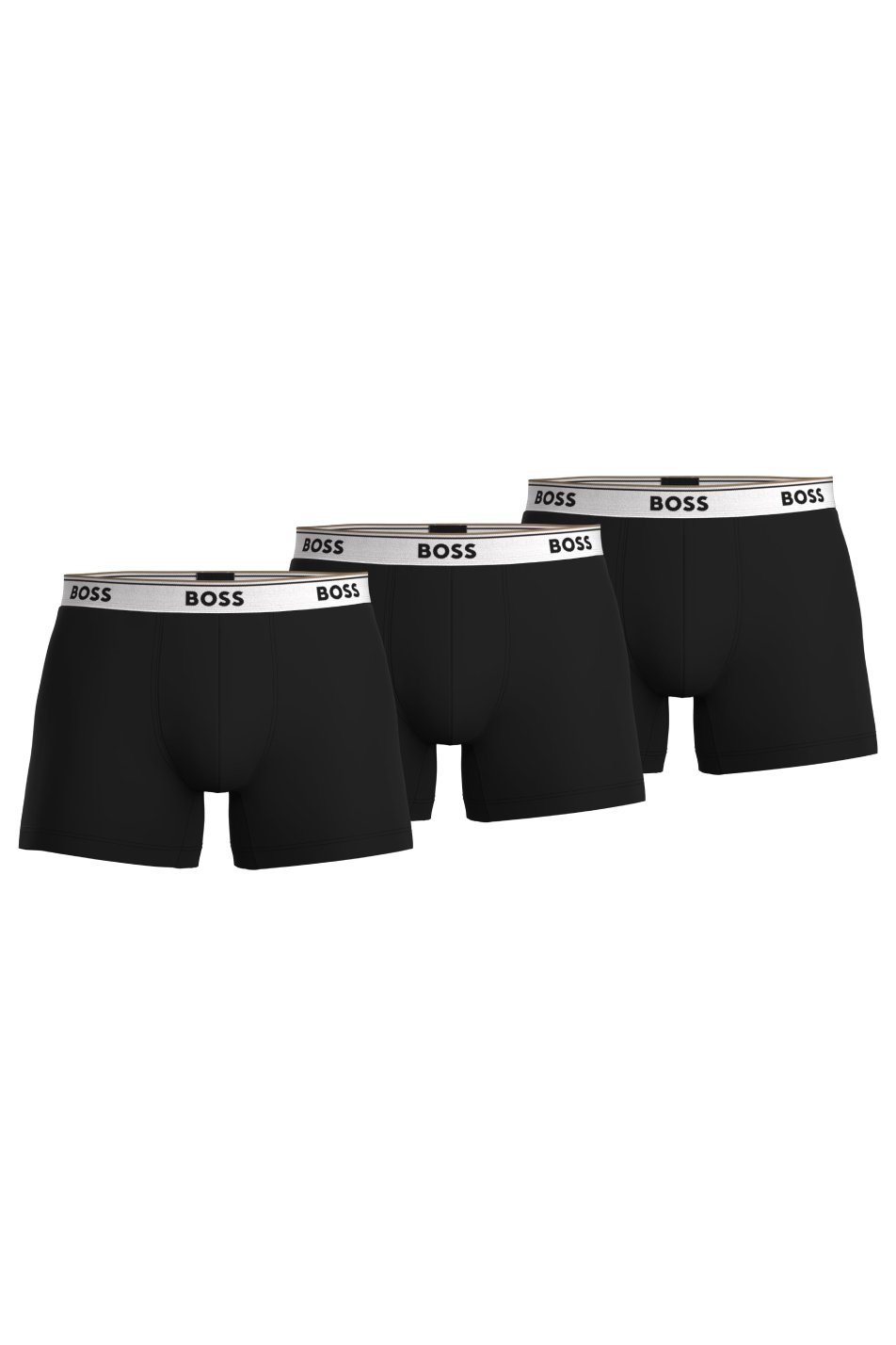 Boss 3 Pack Mens Boxer Brief - Multicolour Cotton - Size X-Large