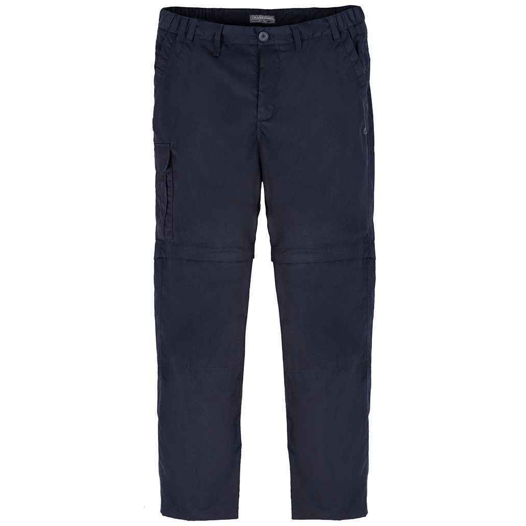 Craghoppers Mens Expert Kiwi Convertible Cargo Trousers (Dark Navy) - Size 32R