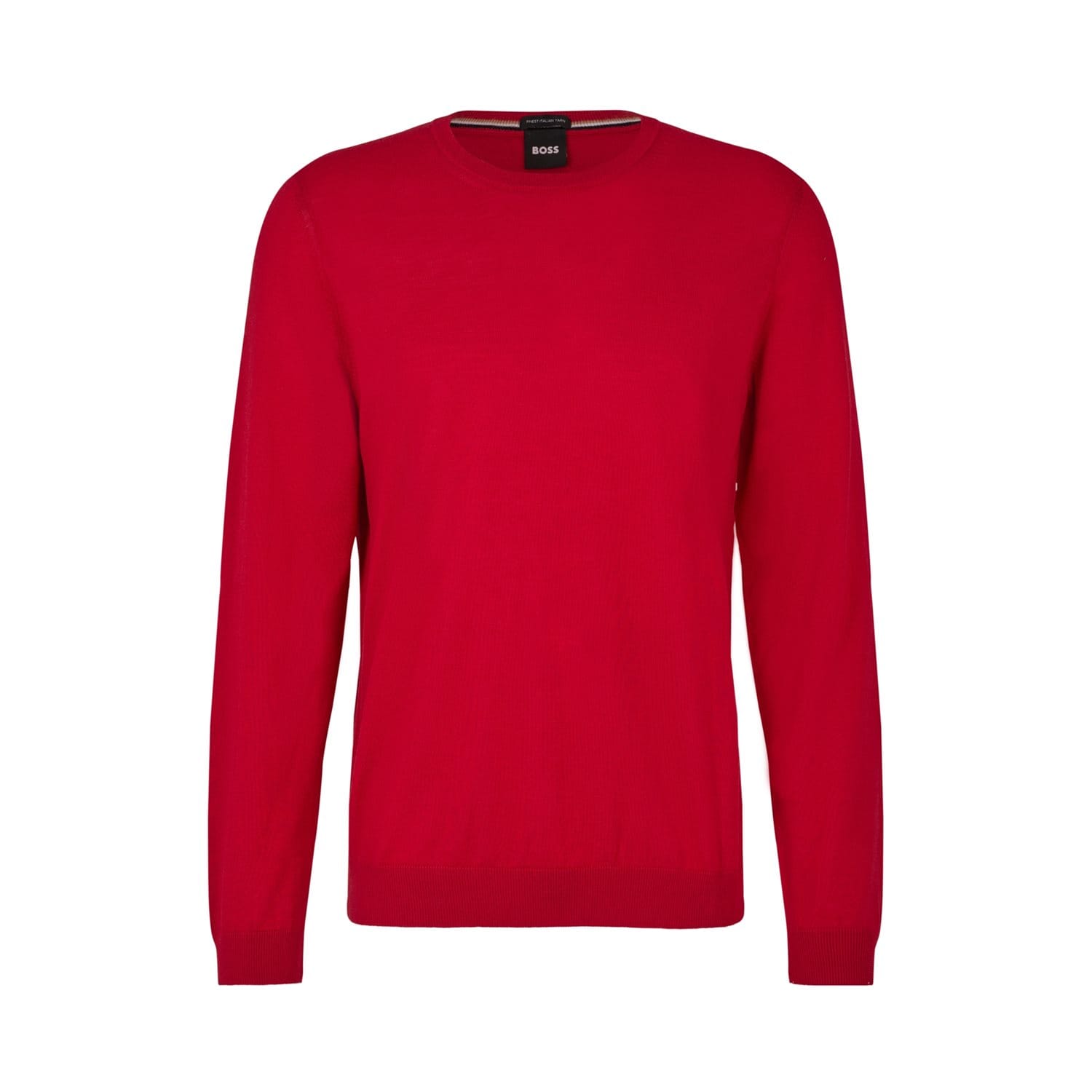 Heren Boss Leno-P Sweater in Rood