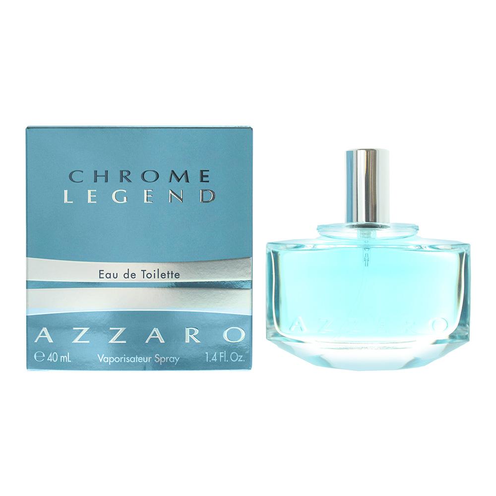 Azzaro Mens Chrome Legend Eau de Toilette 40ml Spray - Green - One Size