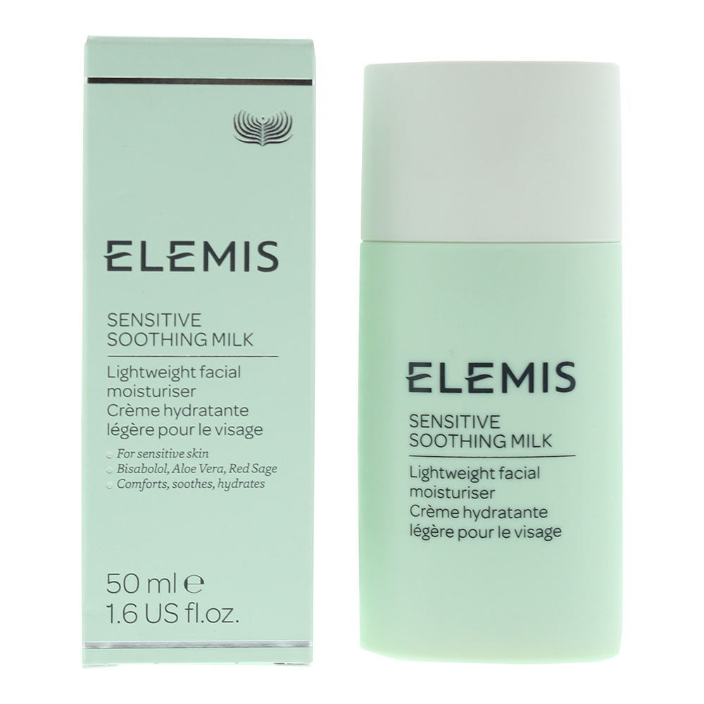 Elemis Unisex Sensitive Soothing Milk Lightweight Facial Moisturiser 50ml - One Size