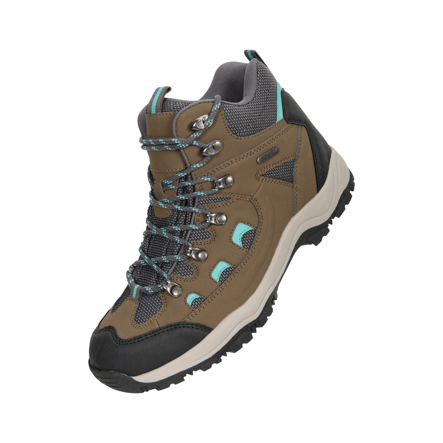 Mountain Warehouse Womens/Ladies Adventurer Waterproof Walking Boots (Khaki) - Size UK 7