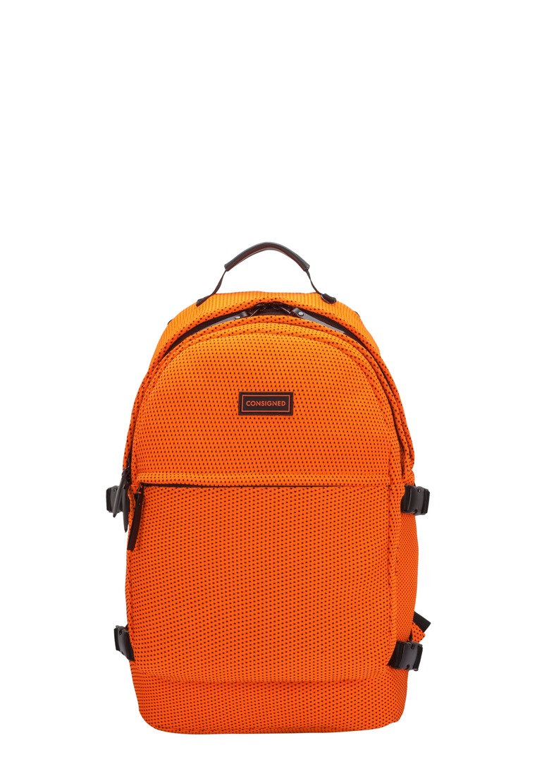 Consigned Mens BARTON BACKPACK - Orange Nylon - One Size