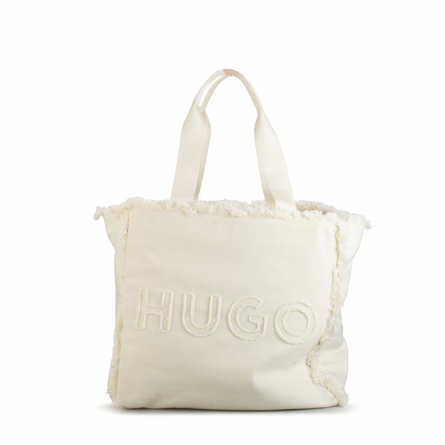 Hugo Womens Accessories Becky Tote Bag in White - One Size