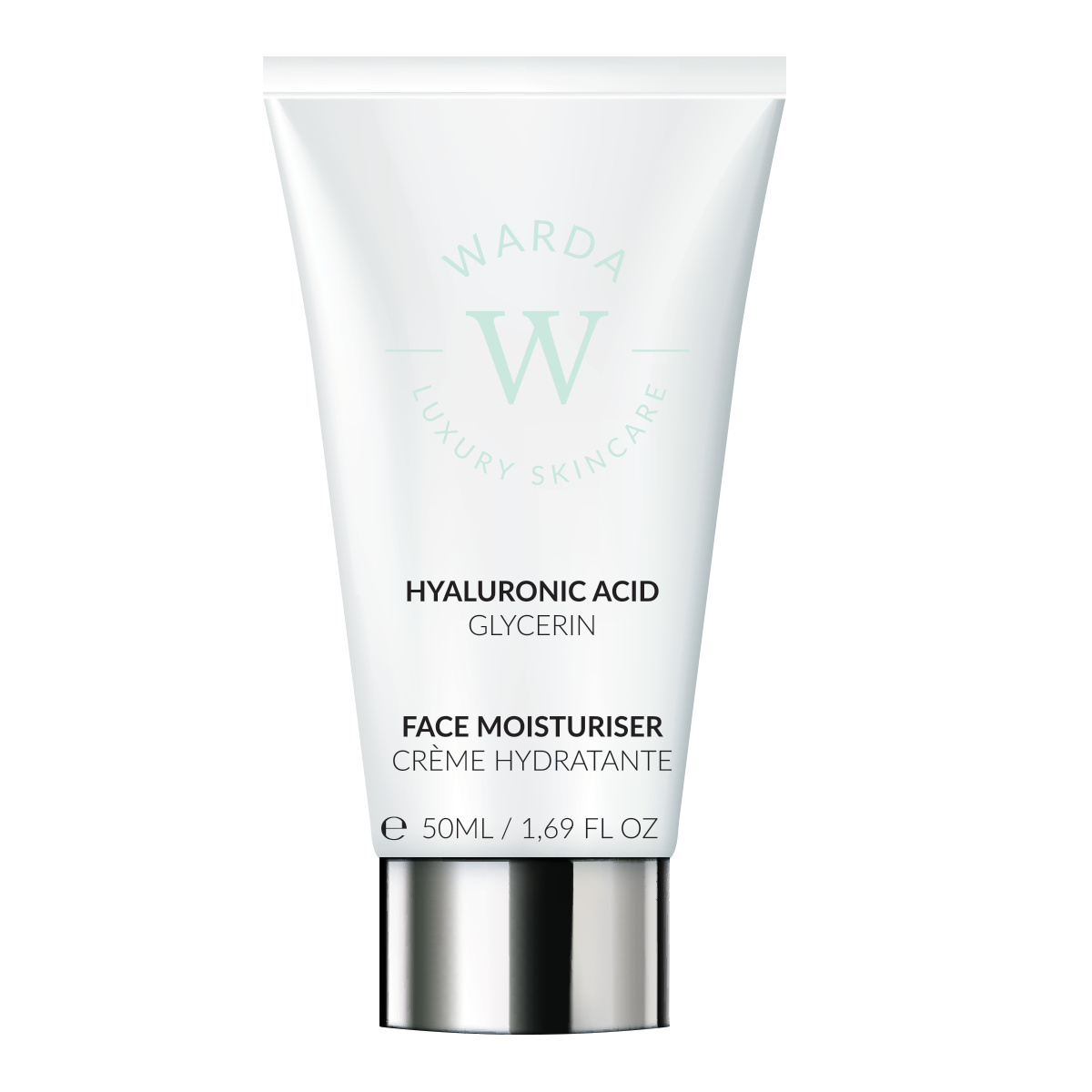 Warda Luxury skincare Unisex SKIN HYDRATION BOOST HYALURONIC ACID MOISTURISER 50ml - Cream - One Size