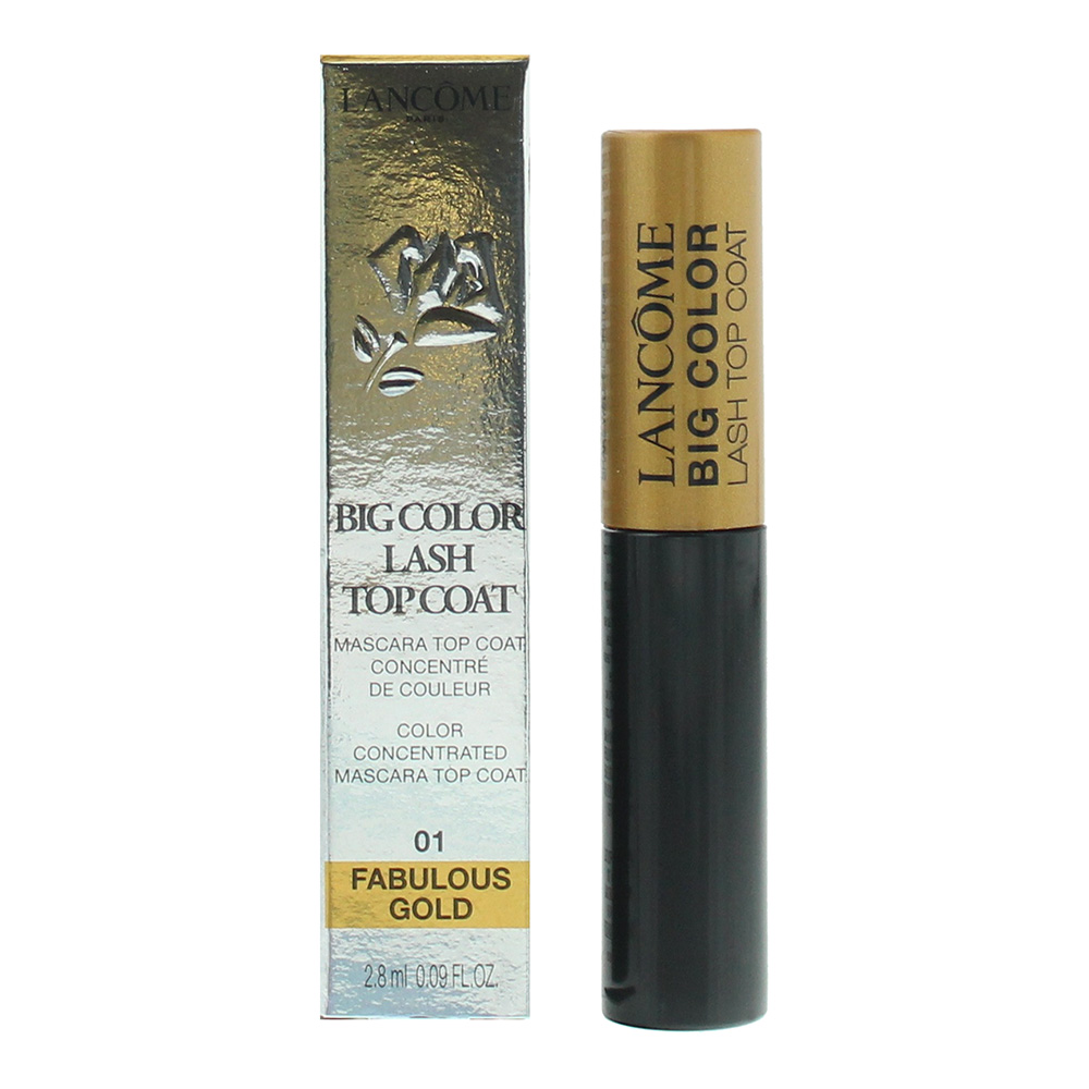 Lancome Unisex Monsieur Big Color Lash Fabulous Gold Mascara Top Coat 2.8ml - One Size