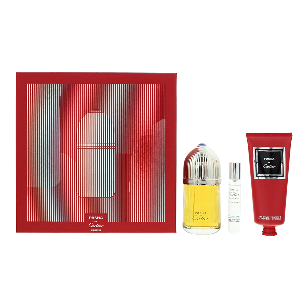 Cartier Mens Pasha De Parfum 100ml Gift Set - One Size