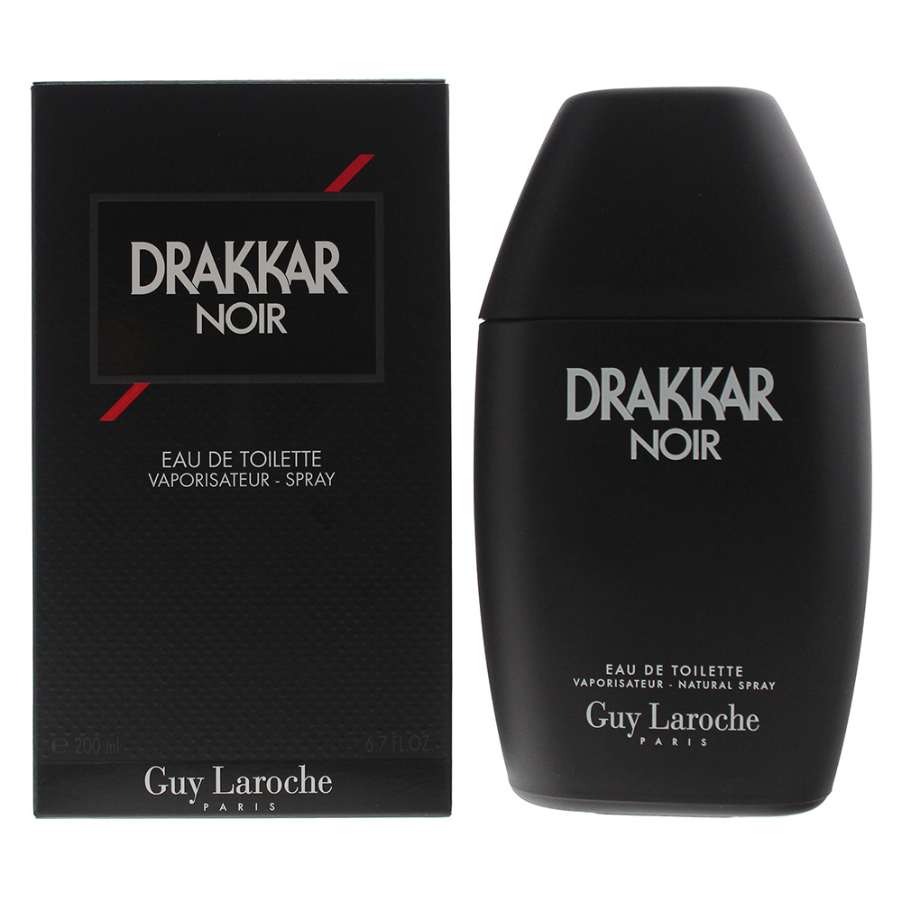 Guy Laroche Mens Drakkar Noir Eau de Toilette 200ml Spray - NA - One Size