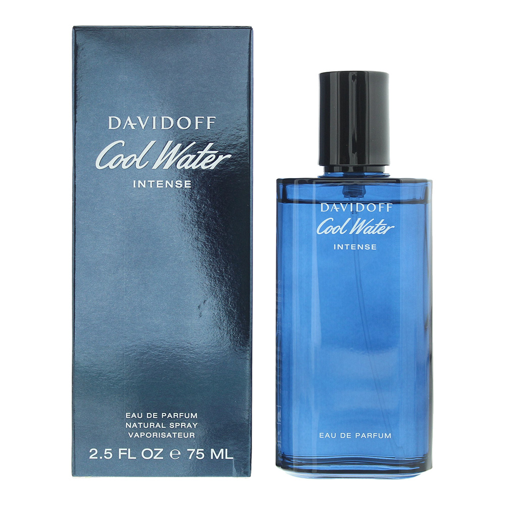 Davidoff Mens Cool Water Intense Eau de Parfum 75ml Spray - One Size