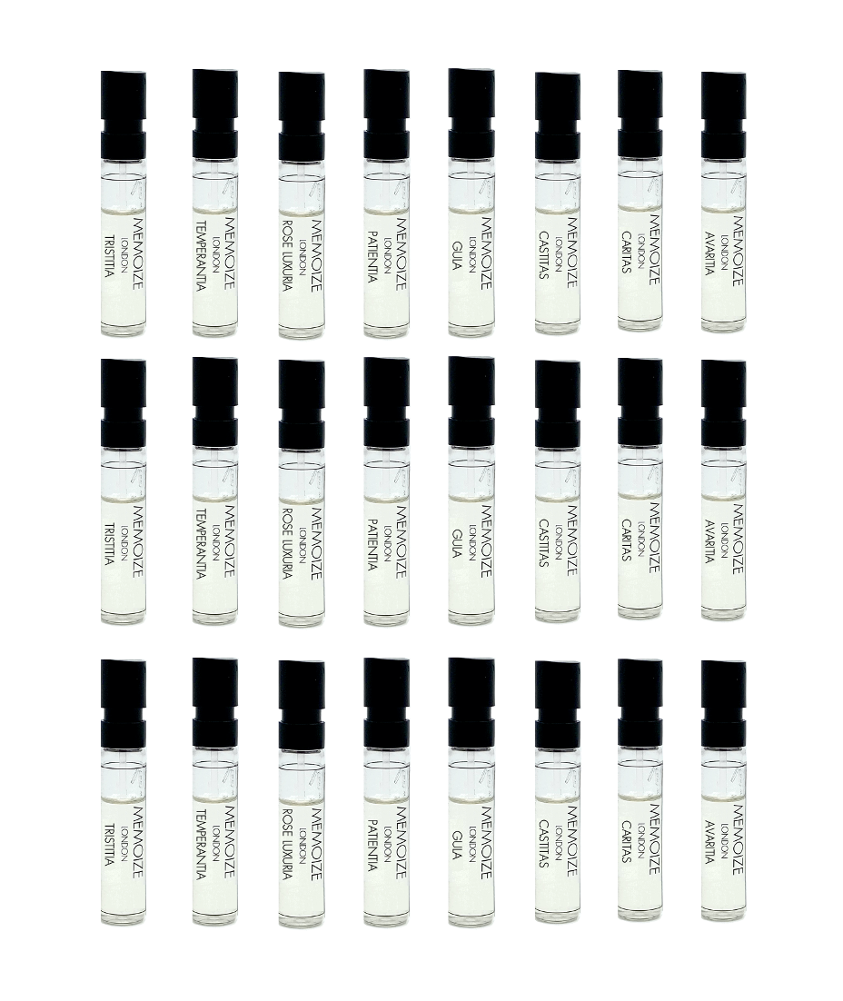 Memoize London Unisex 2ml Travel Vials (2ml x 24) - One Size